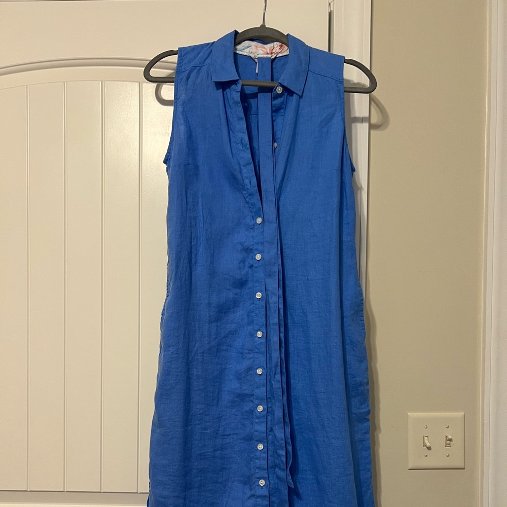 Tommy Bahama Blue Midi Dress
